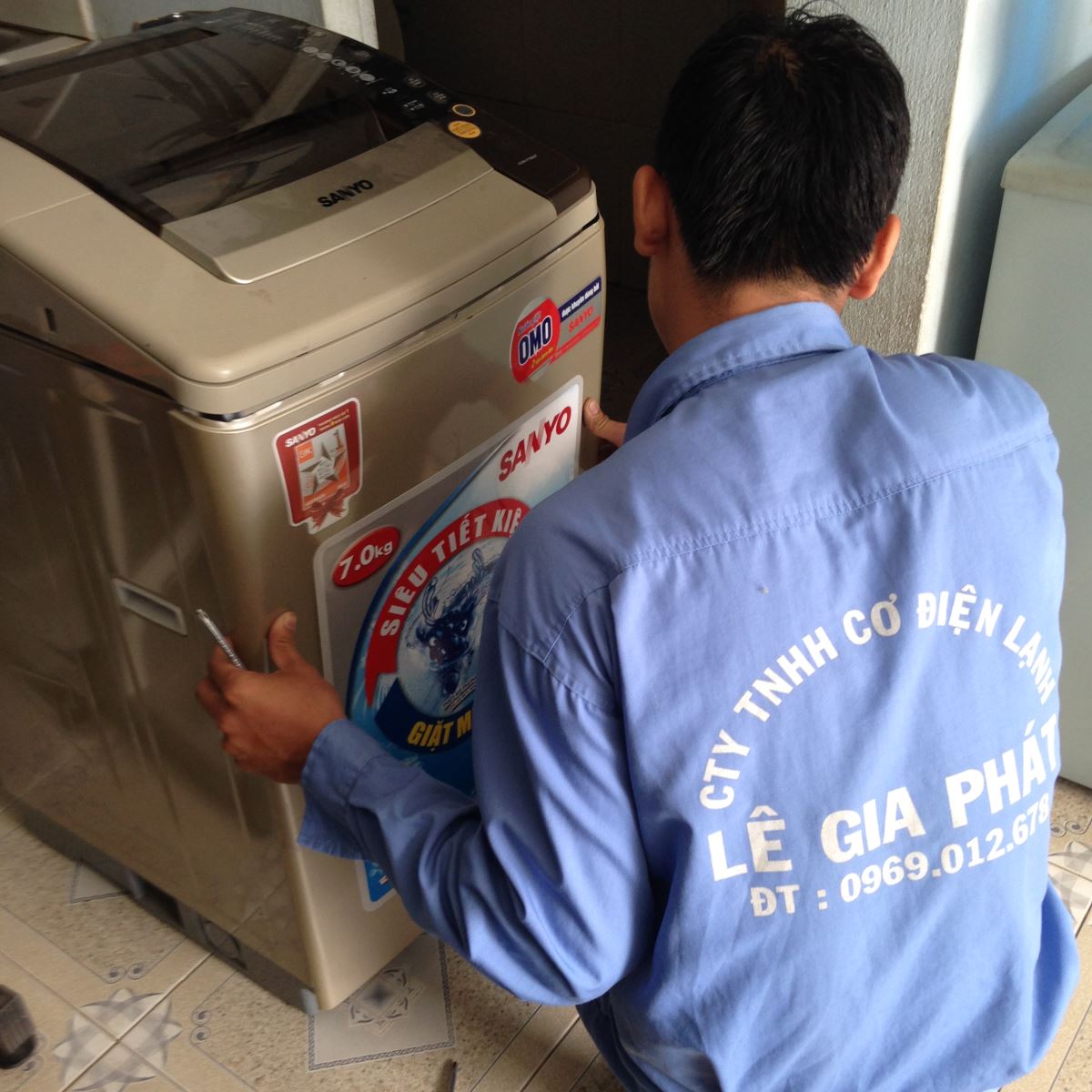 sửa máy giặt quận tân phú